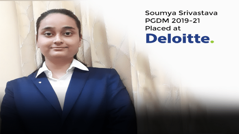 At Jaipuria, Soumya Srivastava got more than an MBA and Placement